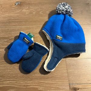 L.L Bean Hat and Gloves for toddler